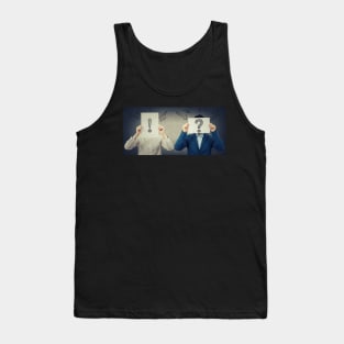 hiden face expressions Tank Top